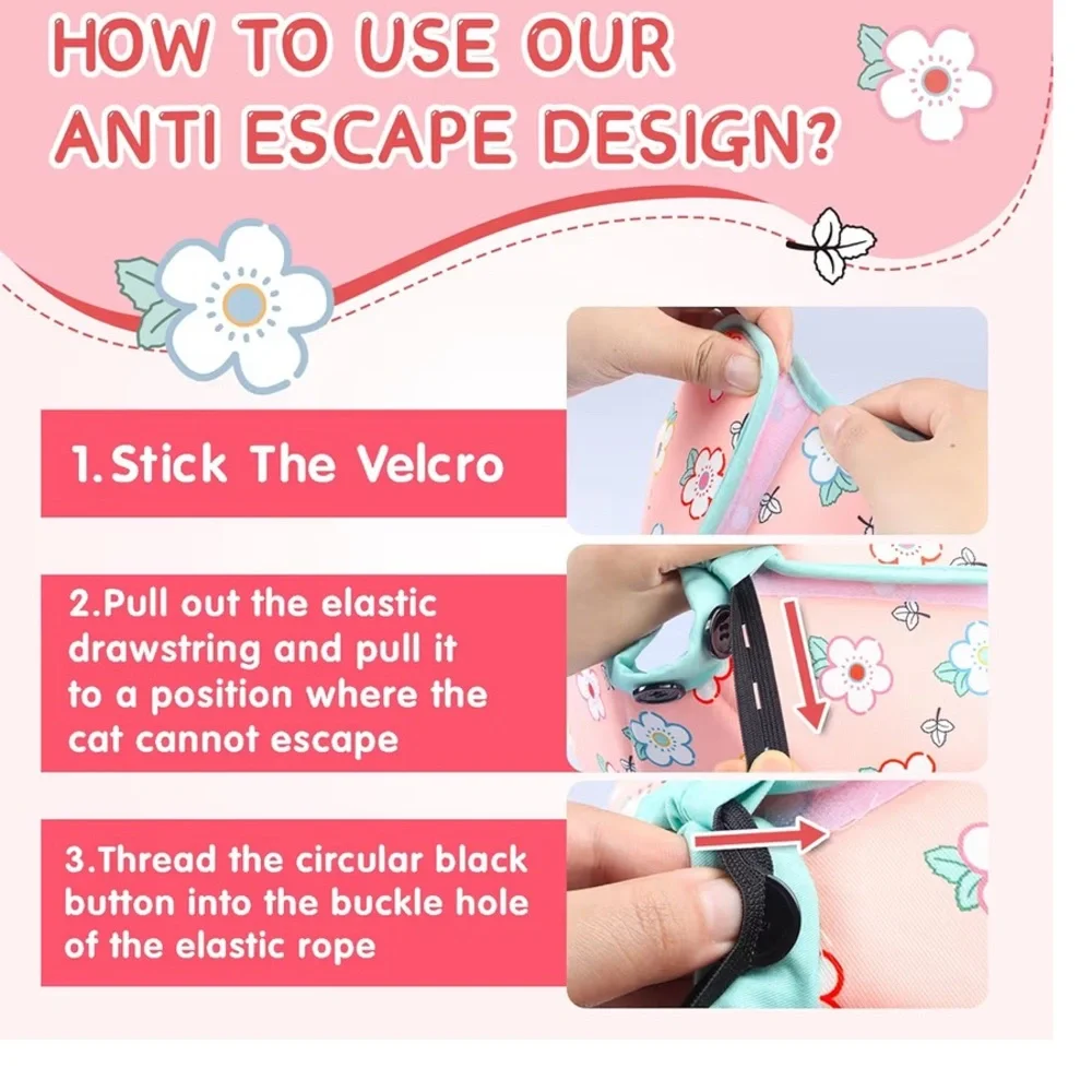 Cat Cone Collar Soft for Wound Healing(size S(Circumference:5.1''-7.87''in)